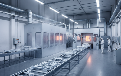 Het uithardingsproces bij poedercoaten in Apeldoorn