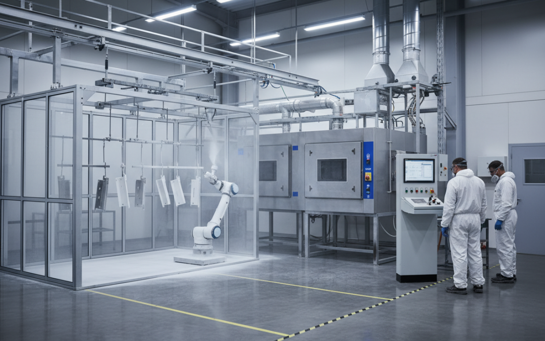 Het uithardingsproces bij poedercoaten in Utrecht