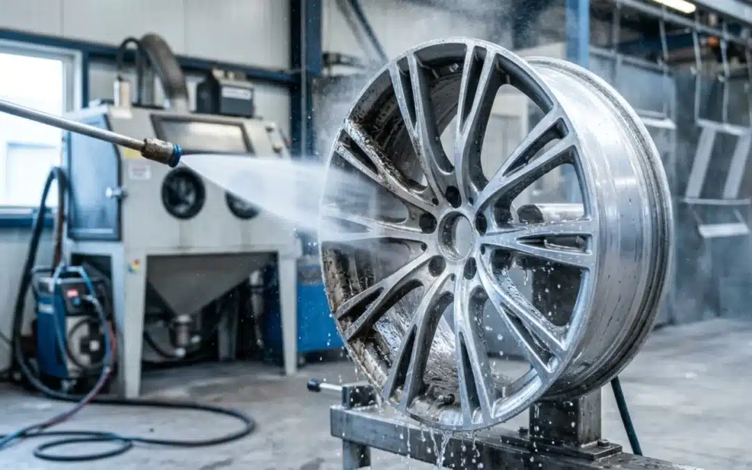 Velgen reinigen voor poedercoating in Apeldoorn