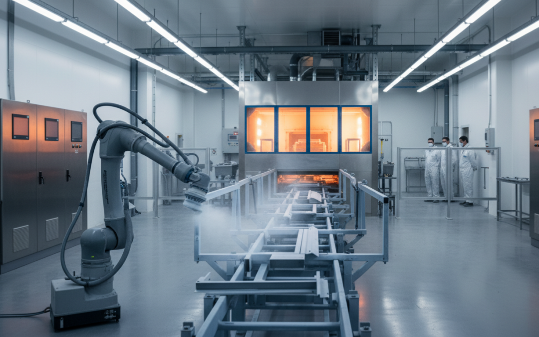 Aluminium onderdelen poedercoaten in Den Haag