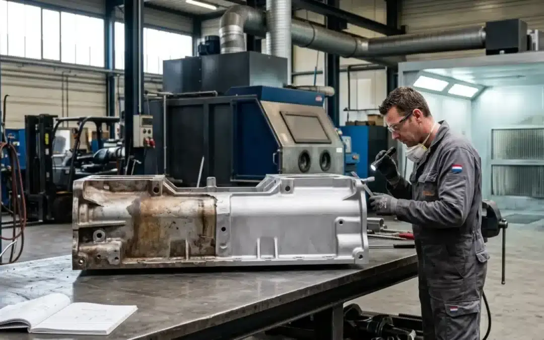 Voorbereiding voor coating in Amsterdam: stralen, ontlakken en behandelen door Bemelman Spuiterij