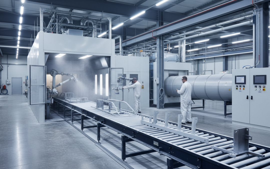 Industrieel poedercoaten in Rotterdam voor bedrijven