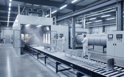 Industrieel poedercoaten in Rotterdam voor bedrijven