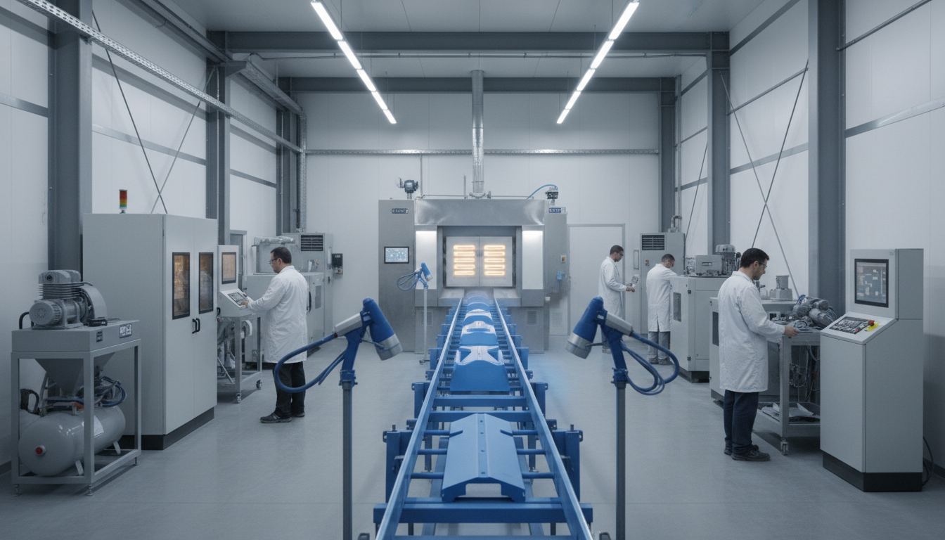 Onderdelen verzenden naar een spuiterij in Rotterdam