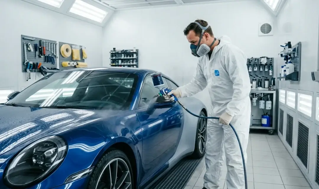 Auto overspuiten: geef uw auto een tweede leven