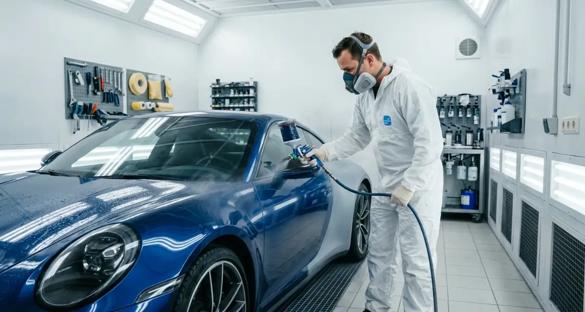 Auto overspuiten: geef uw auto een tweede leven