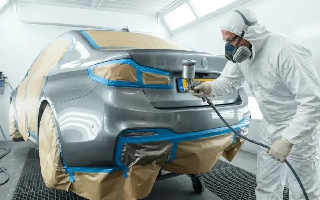 Bumperschade herstellen en spuiten in Nederland