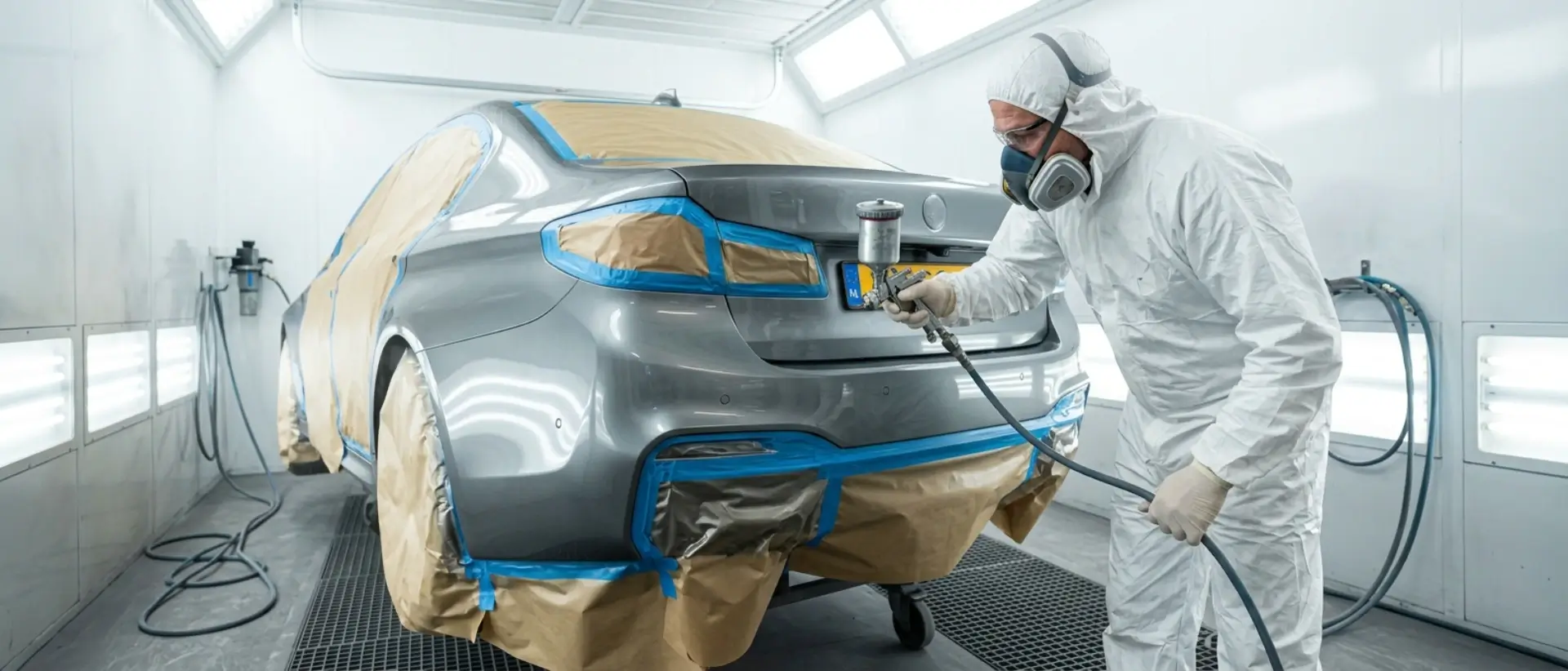 Bumperschade herstellen en spuiten in Nederland