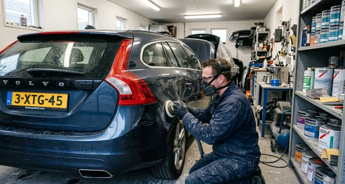 Autolak krassen verwijderen: herstel uw auto naar nieuwstaat
