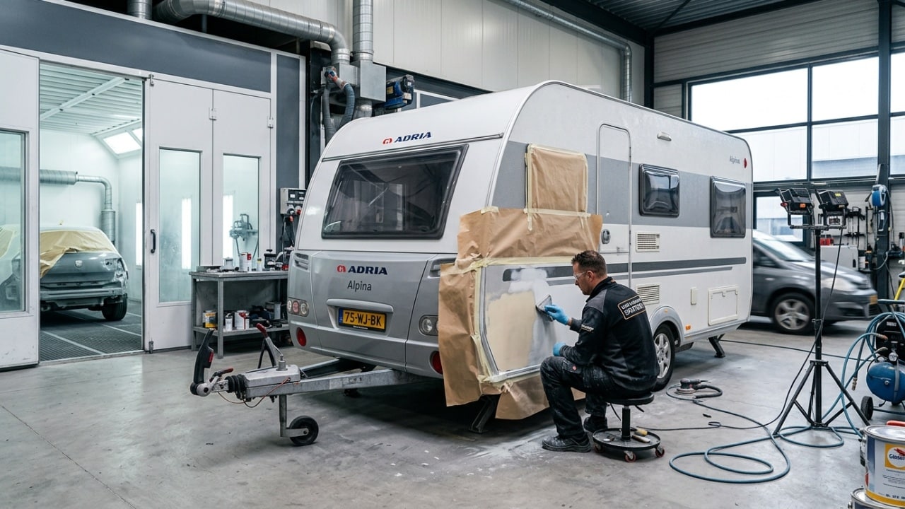 Caravan reparatie