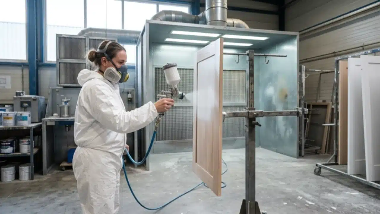 deuren laten spuiten