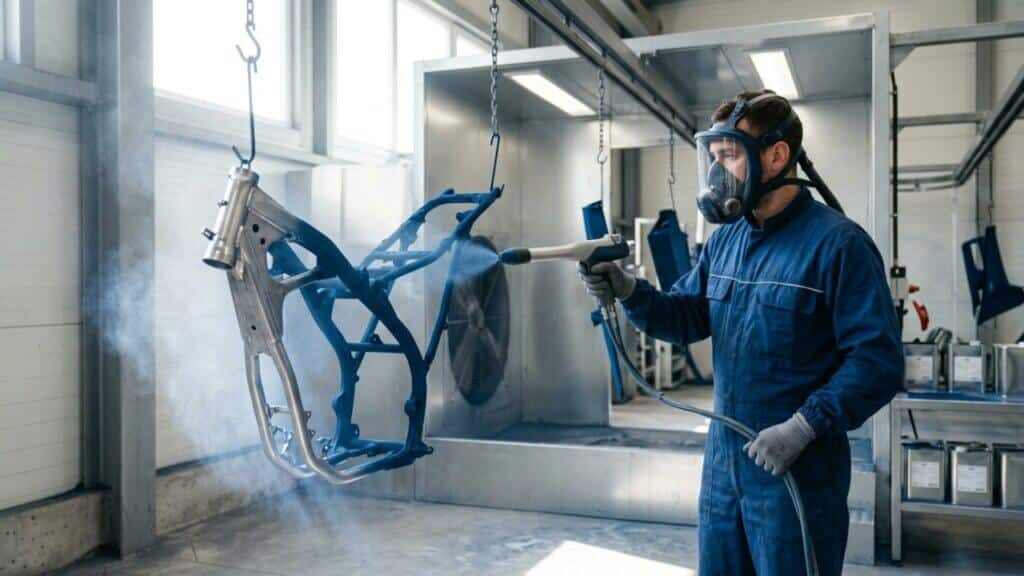 professional powder coating service